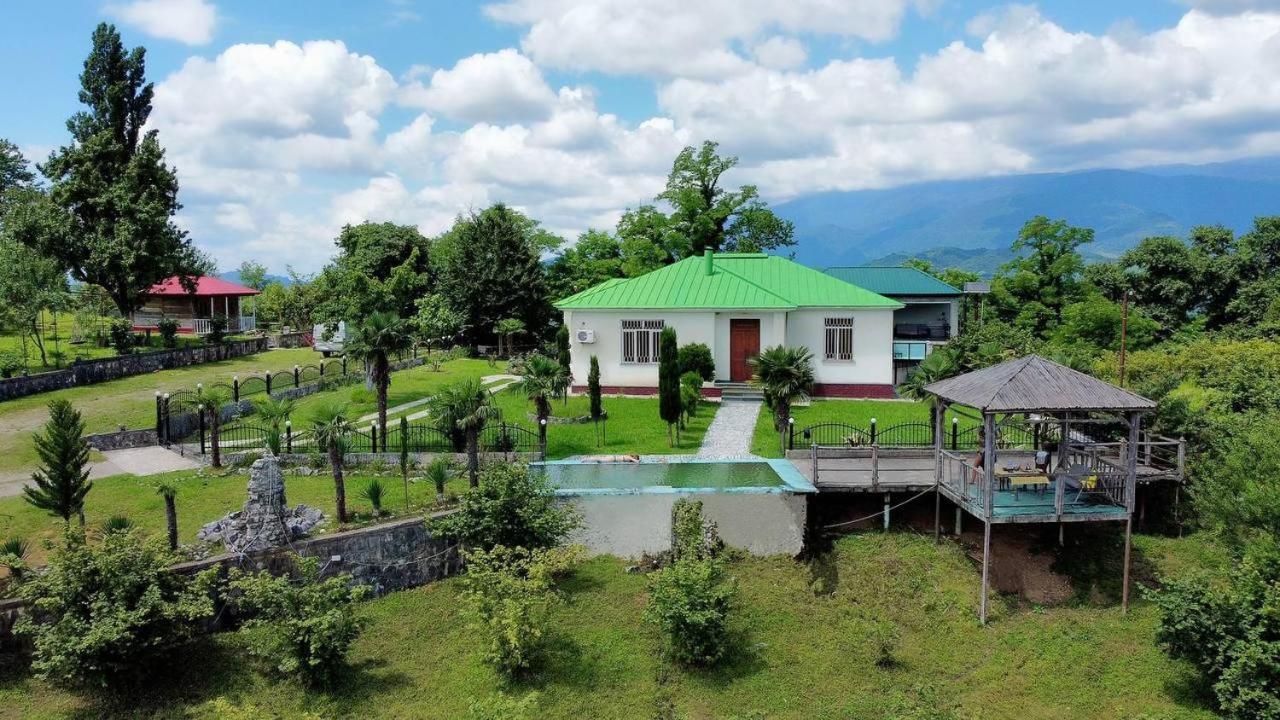 Kokhta Guest House On The Mountain Jvari Bagian luar foto