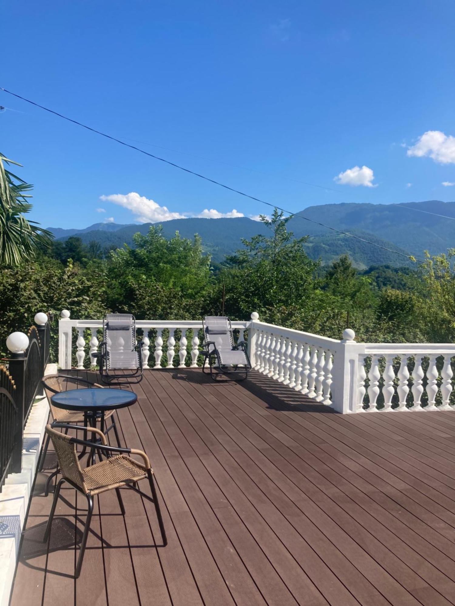 Kokhta Guest House On The Mountain Jvari Bagian luar foto